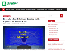Tablet Screenshot of binnsan.com